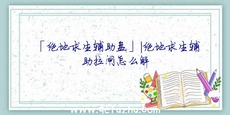 「绝地求生辅助盘」|绝地求生辅助拉闸怎么解